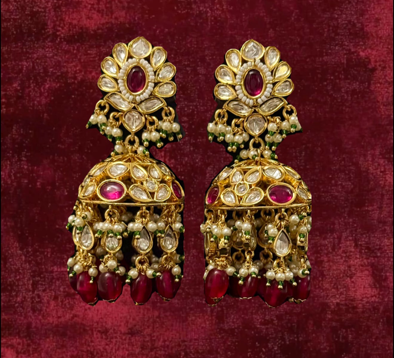 HEER MAHAL JHUMKA