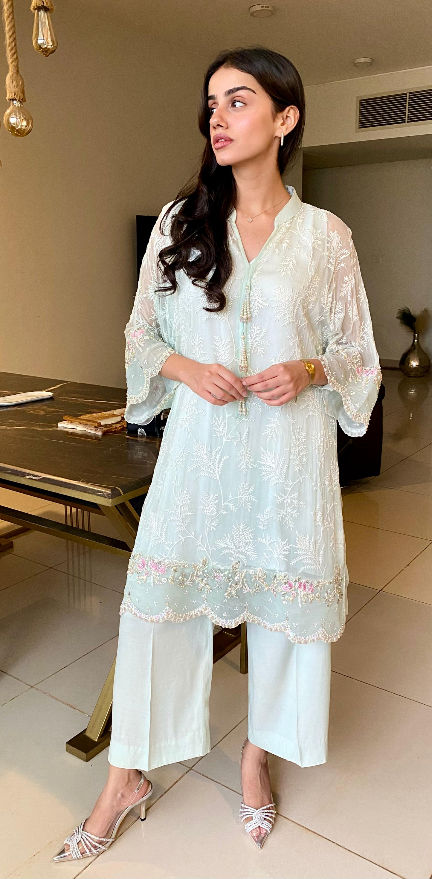 Dilkash Top - Stitched