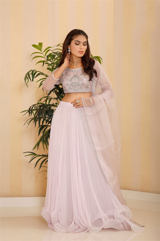 VERVE | Lehenga Choli Lilac