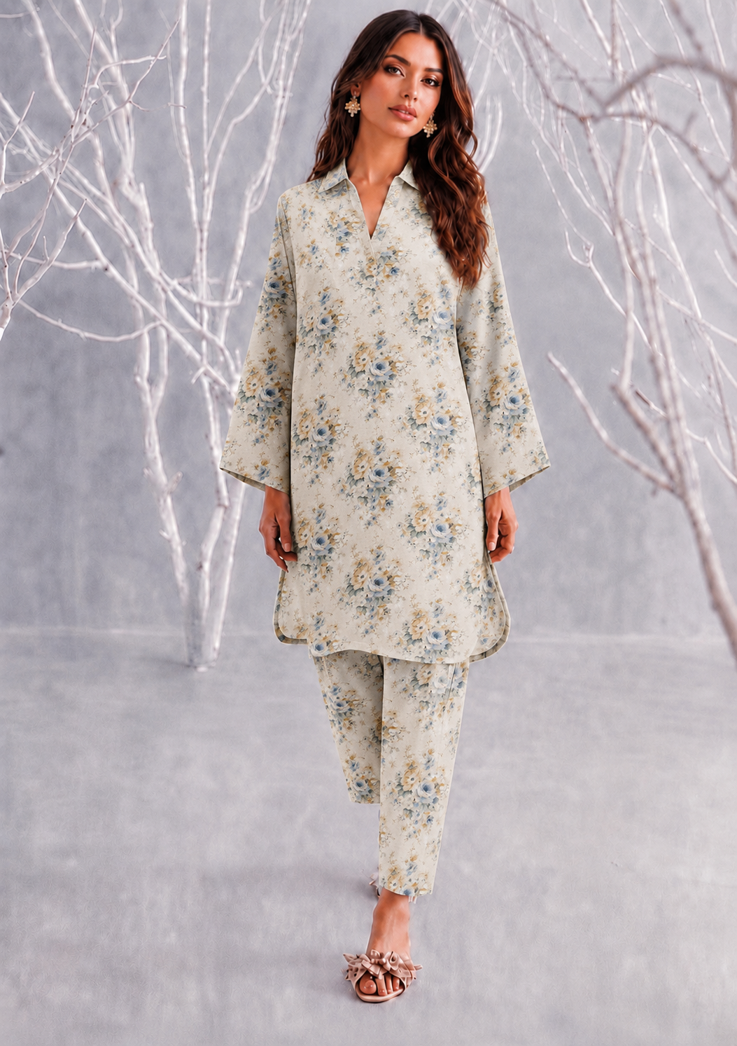 FLORAWN - Mayfair Blooms - Co-ord Set (2 pcs)