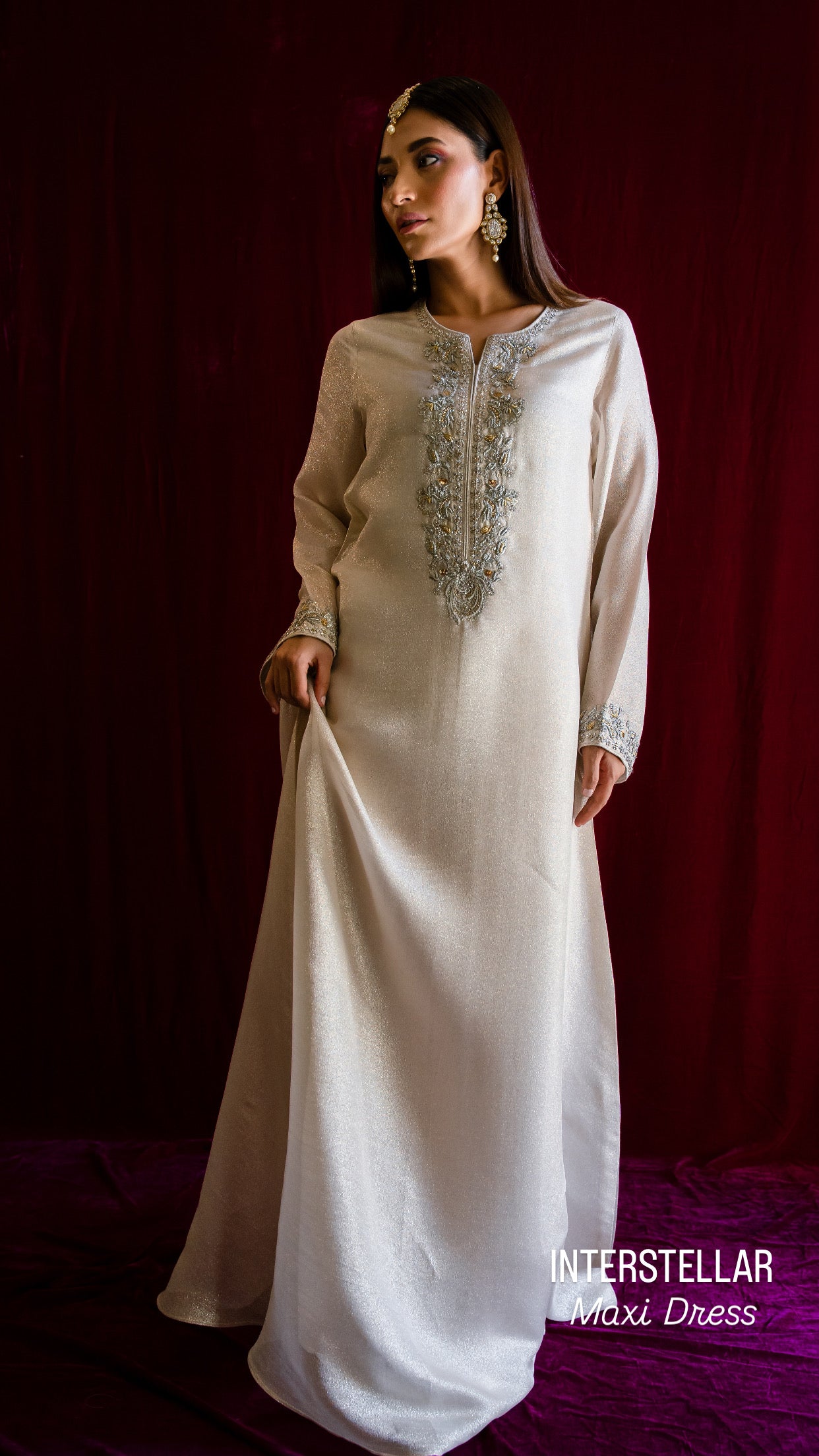 INTERSTELLAR KAFTAN- Unstitched