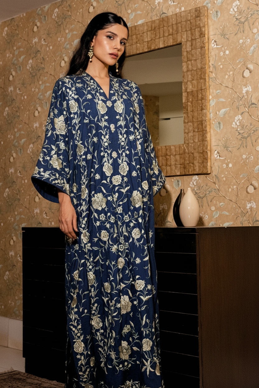 Flamenco Grandé Maxi Kaftan - Stitched