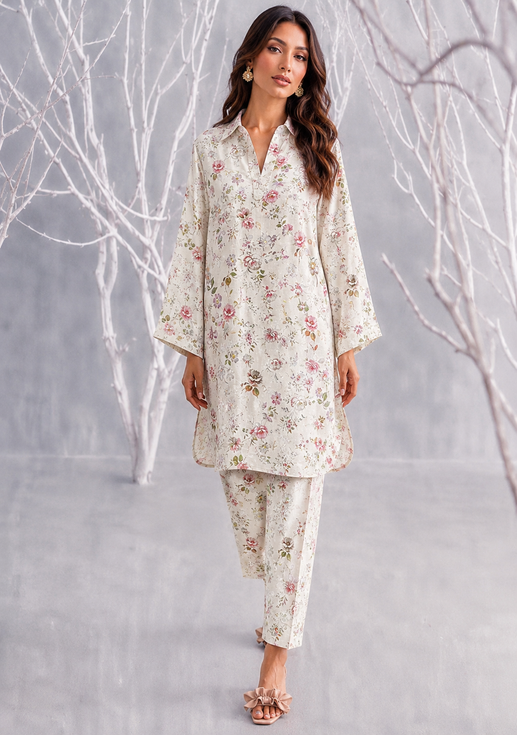FLORAWN - Blushing Meadows - Co-ord Set (2 pcs)