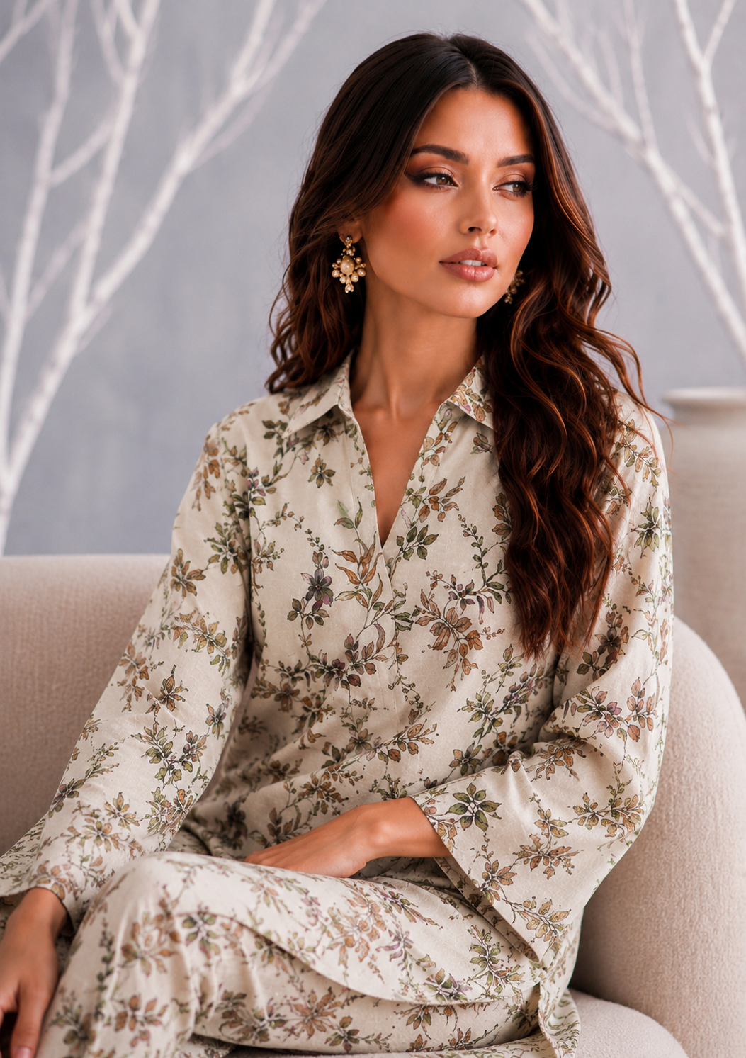 FLORAWN - Whispering Vines - Co-ord Set (2 pcs)