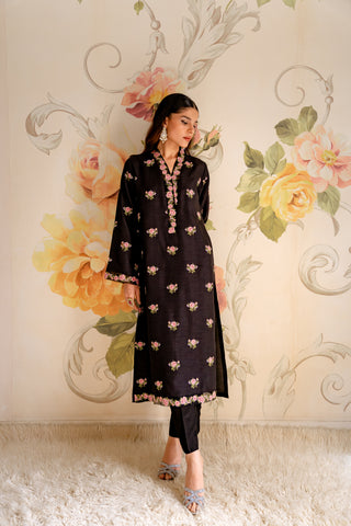 Miniflora Kurti - Stitched