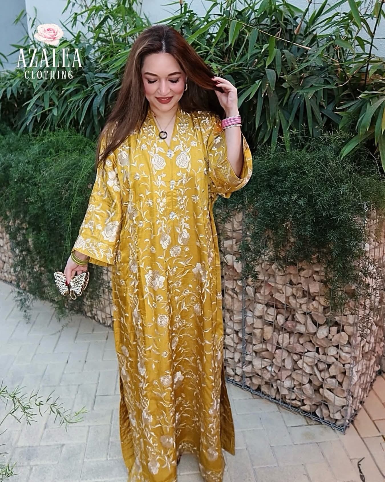 Flamenco Grandé Maxi Kaftan - Stitched