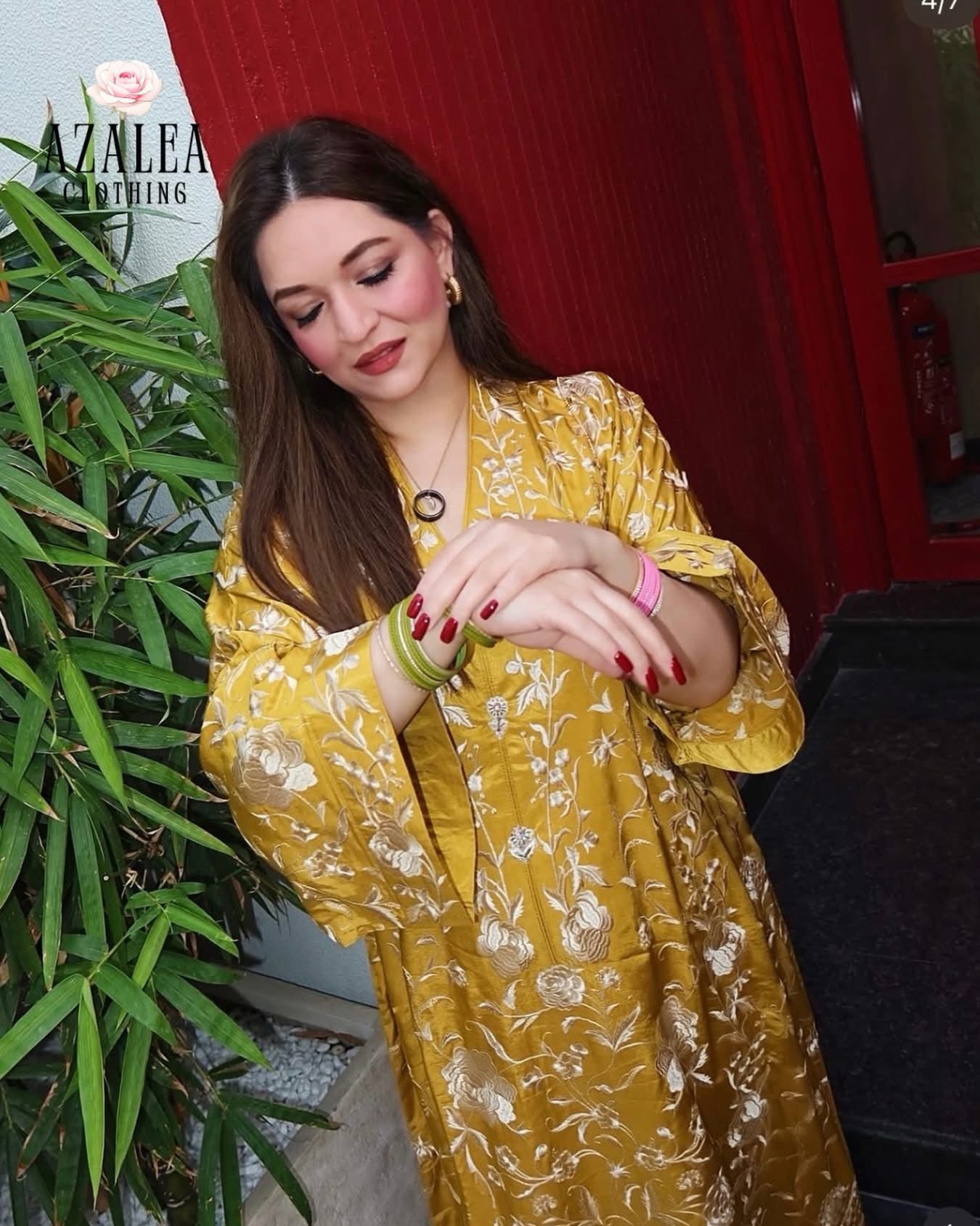 Flamenco Grandé Maxi Kaftan - Stitched