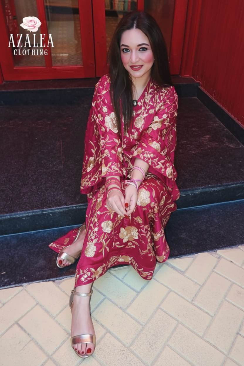 Flamenco Grandé Maxi Kaftan - Stitched