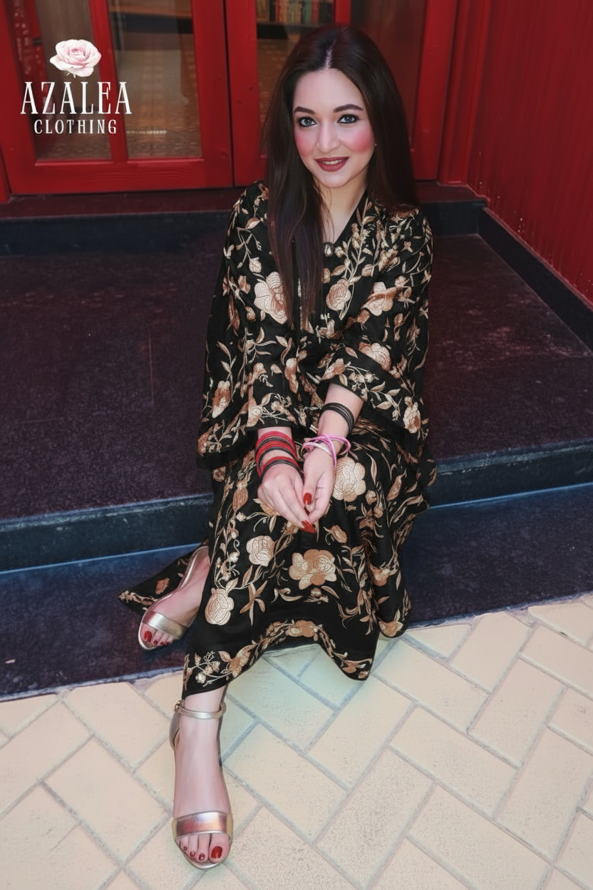 Flamenco Grandé Maxi Kaftan - Stitched