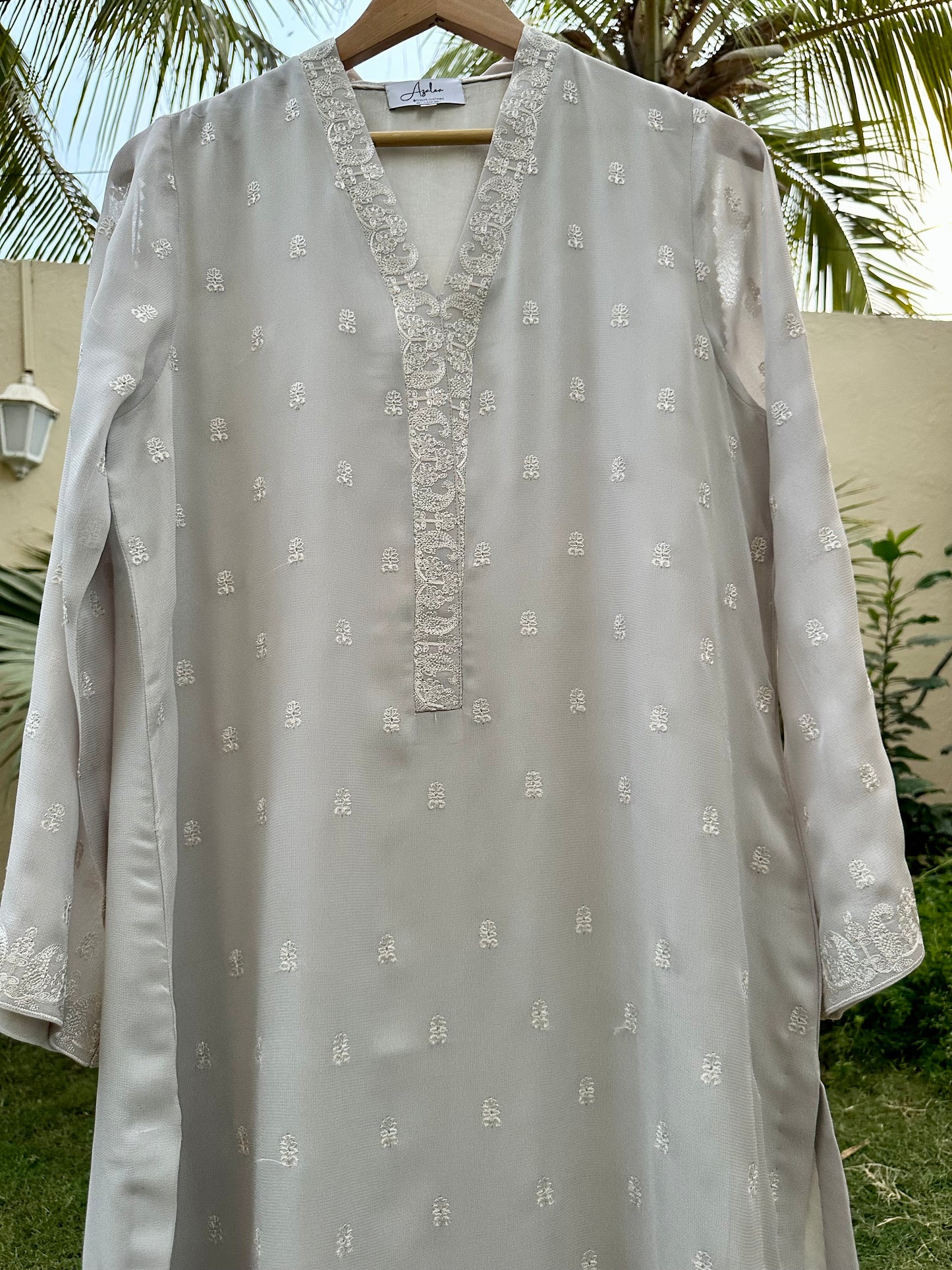 Alf Zahra Kurti - Unstitched