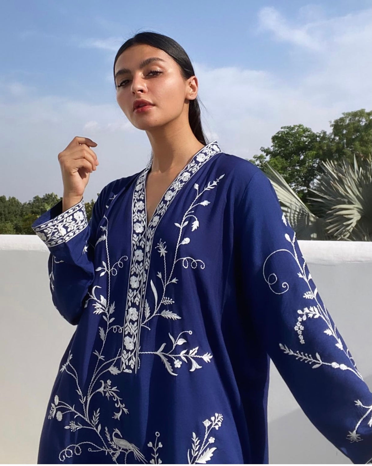 Zahra Kurti - Stitched