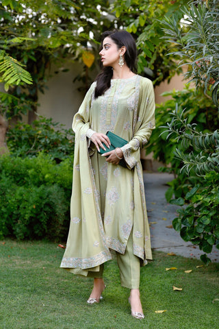 Cashmere Classic Dupatta - Stitched